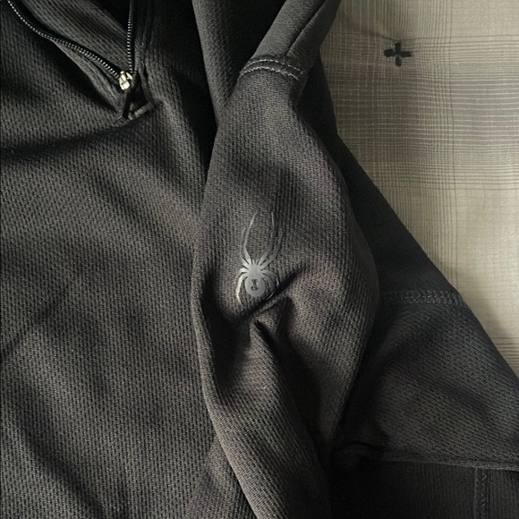Black Quarter-Zip Pullover - Picture 4 of 4